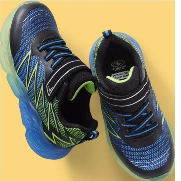 Athletic Works Other - 2 pairs of Toddler Boy’s size 5 light-up sneakers! NWT!